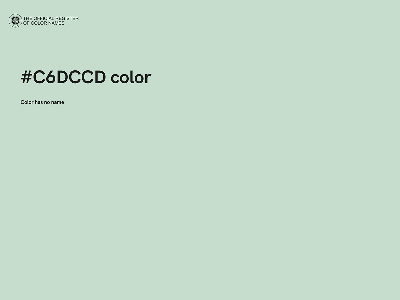 #C6DCCD color image