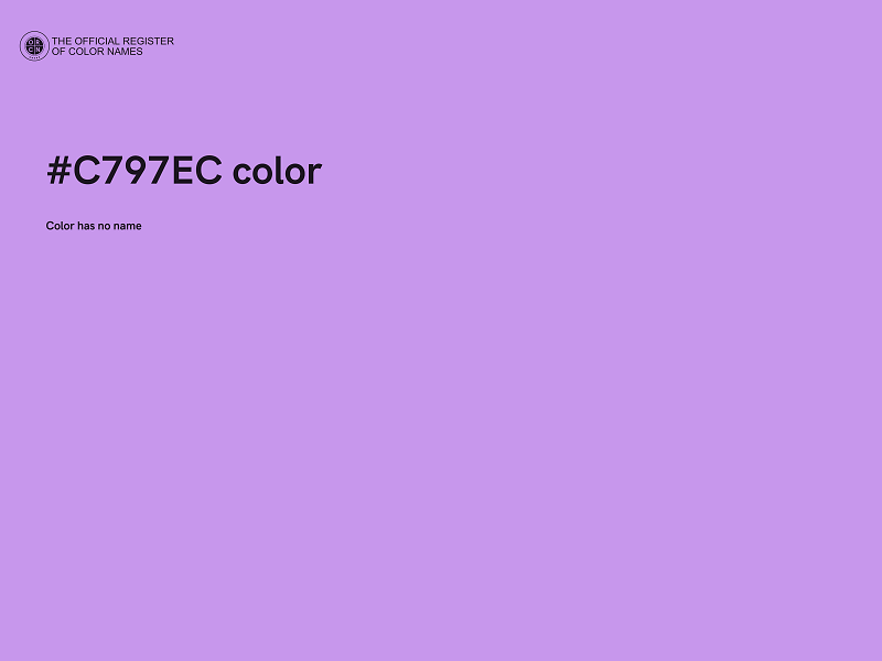 #C797EC color image