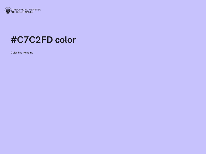 #C7C2FD color image