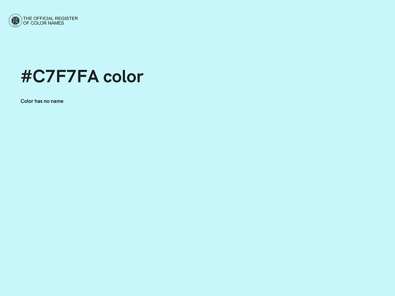 #C7F7FA color image