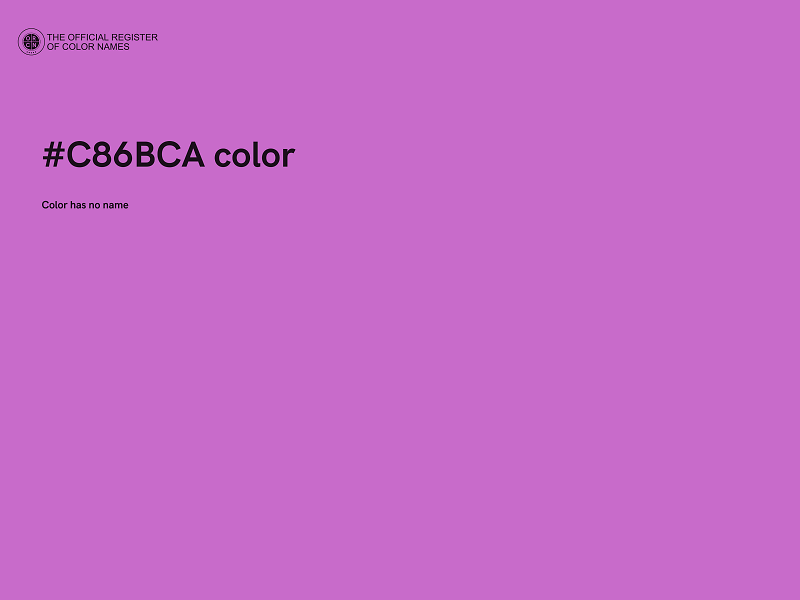 #C86BCA color image