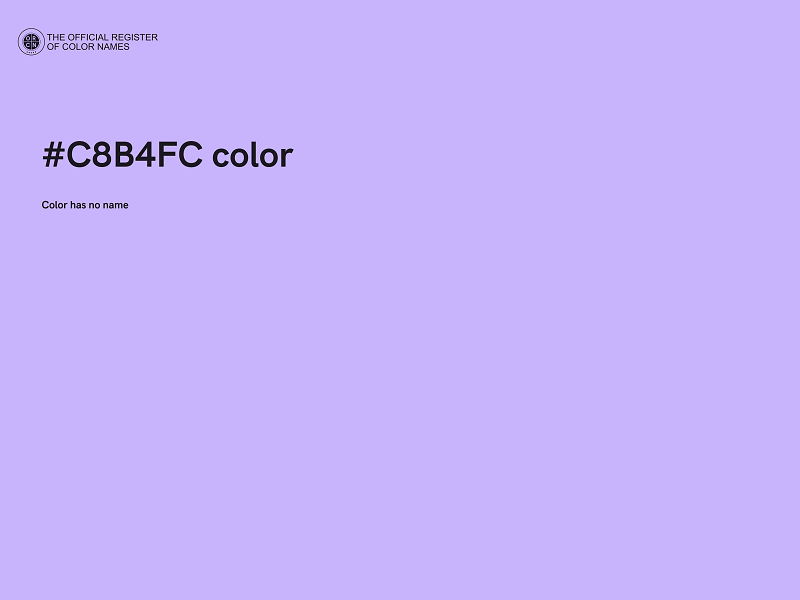 #C8B4FC color image