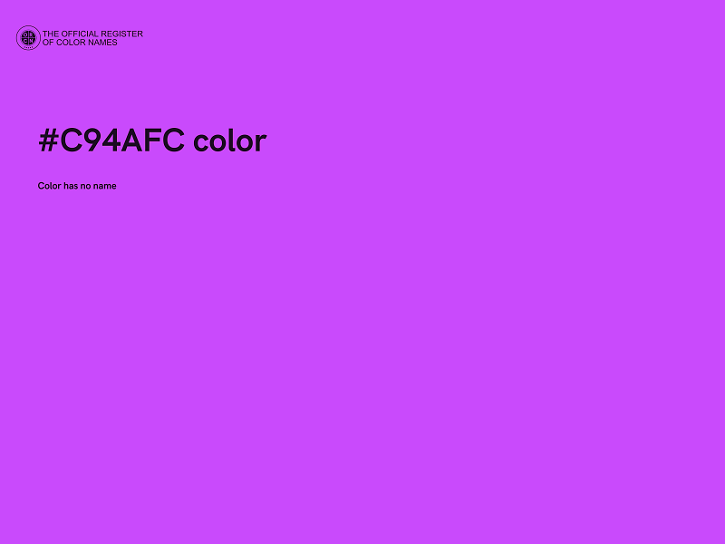 #C94AFC color image