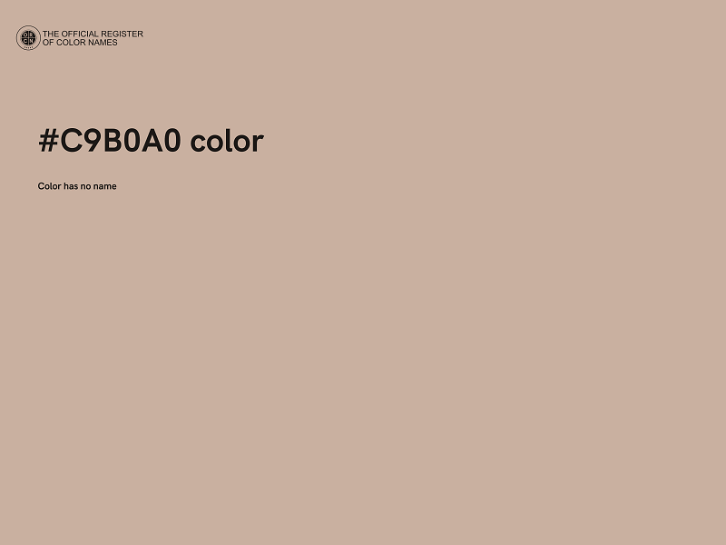 #C9B0A0 color image