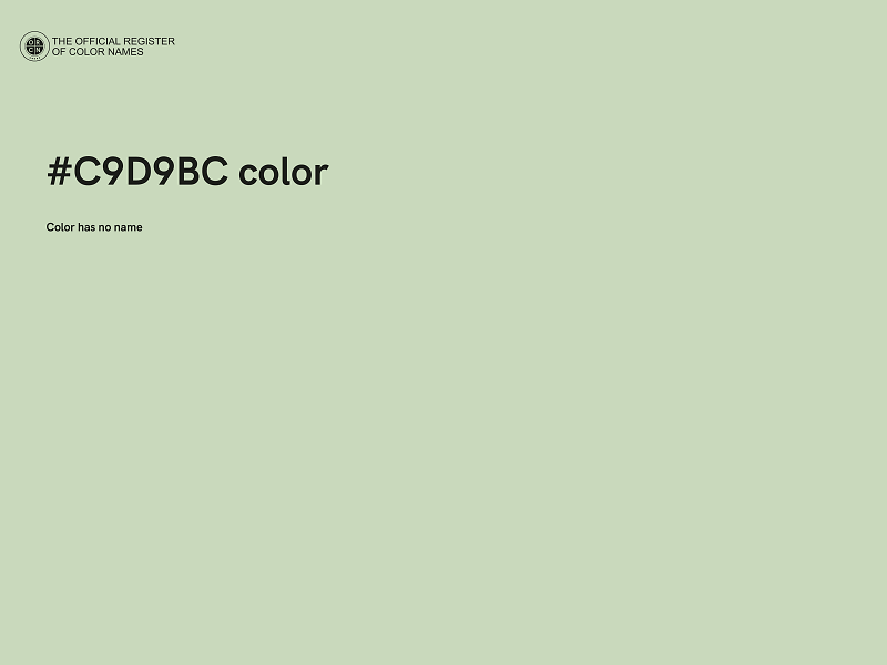 #C9D9BC color image