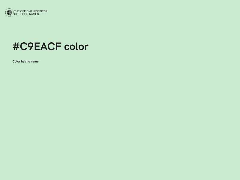 #C9EACF color image