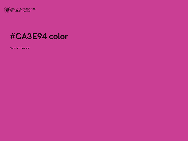 #CA3E94 color image