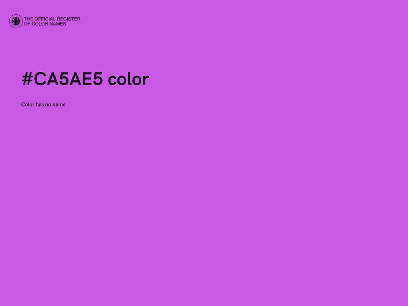 #CA5AE5 color image