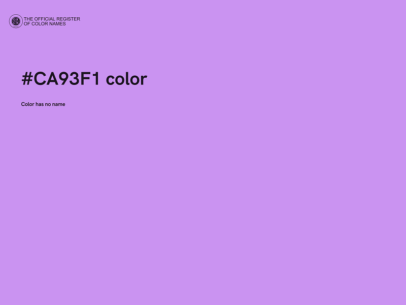 #CA93F1 color image