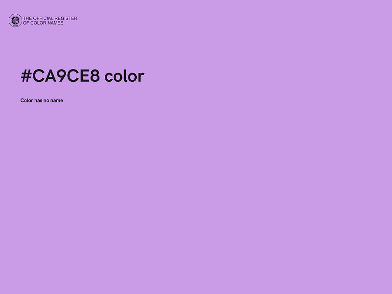 #CA9CE8 color image