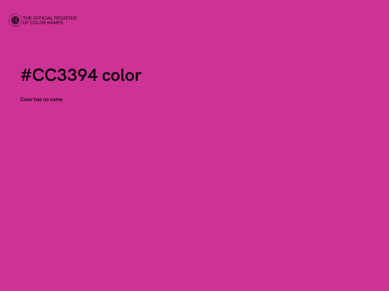 #CC3394 color image