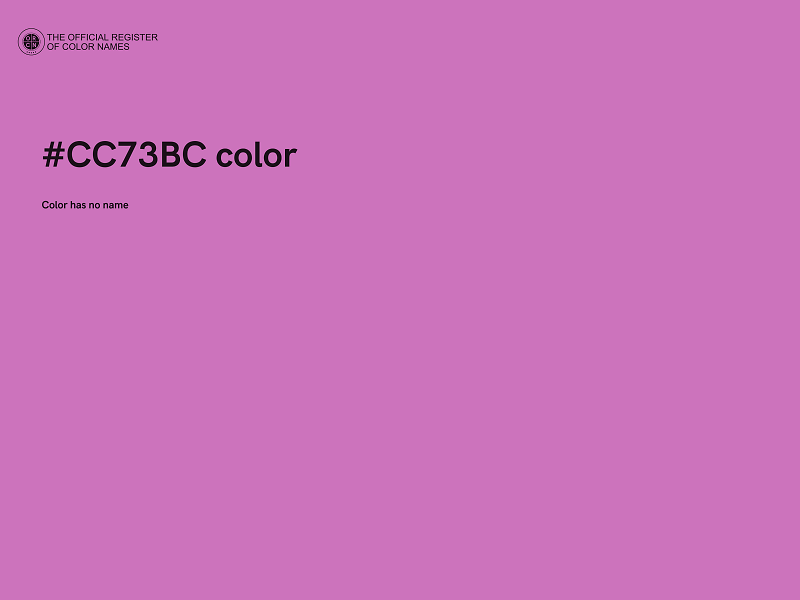 #CC73BC color image