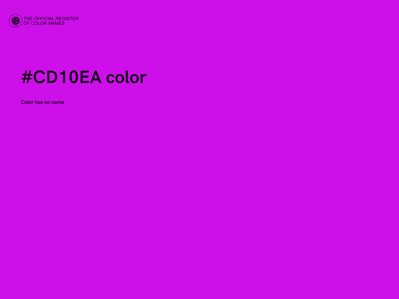 #CD10EA color image