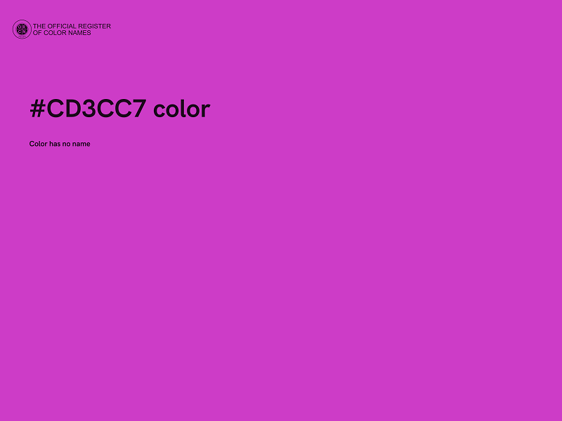 #CD3CC7 color image