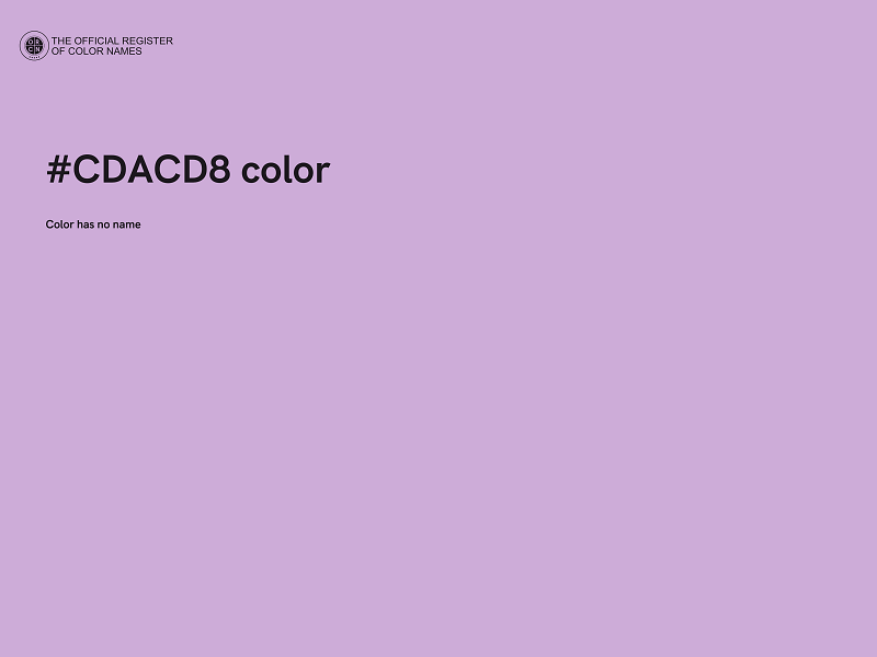 #CDACD8 color image