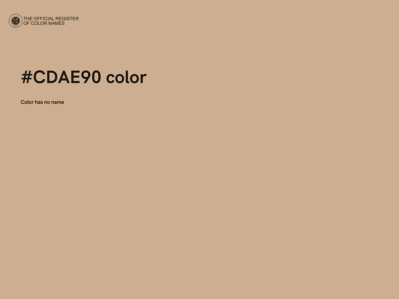 #CDAE90 color image