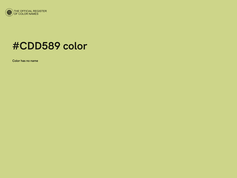 #CDD589 color image