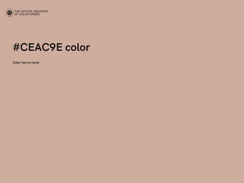 #CEAC9E color image