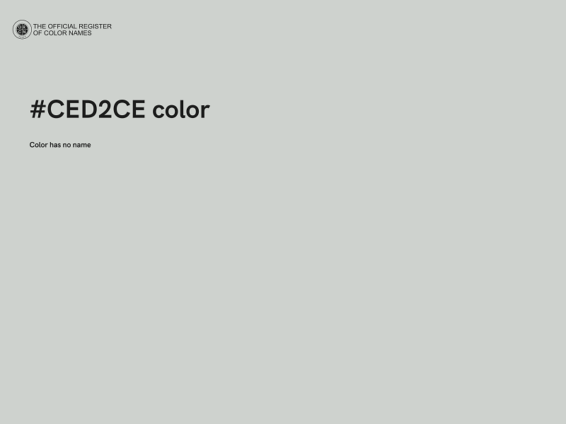 #CED2CE color image