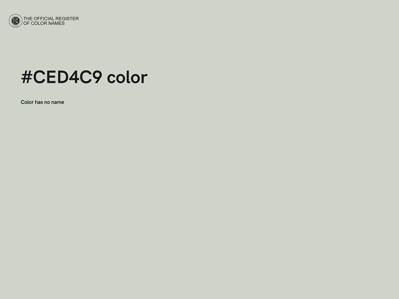 #CED4C9 color image