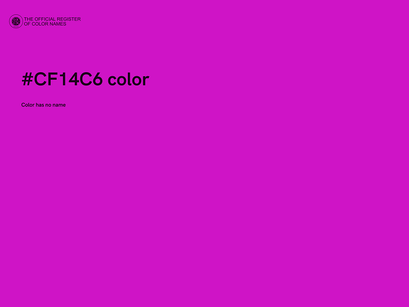 #CF14C6 color image