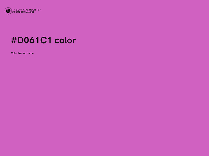 #D061C1 color image