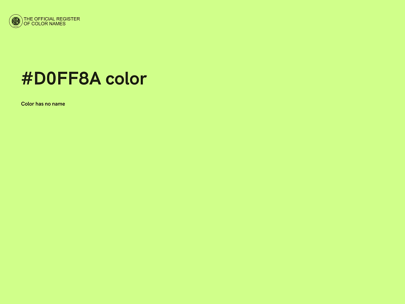 #D0FF8A color image