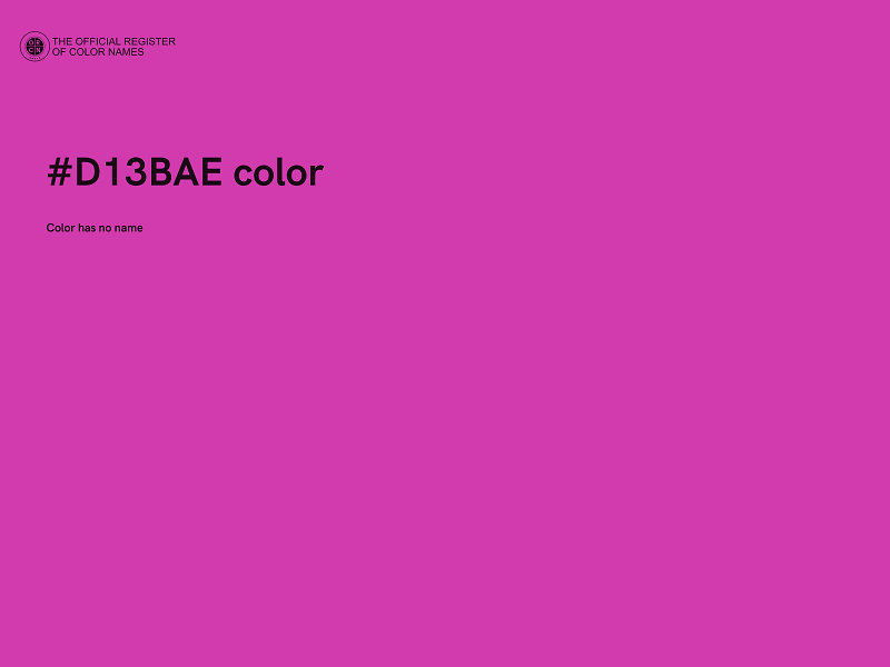 #D13BAE color image