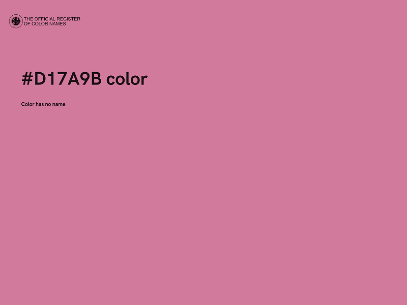 #D17A9B color image