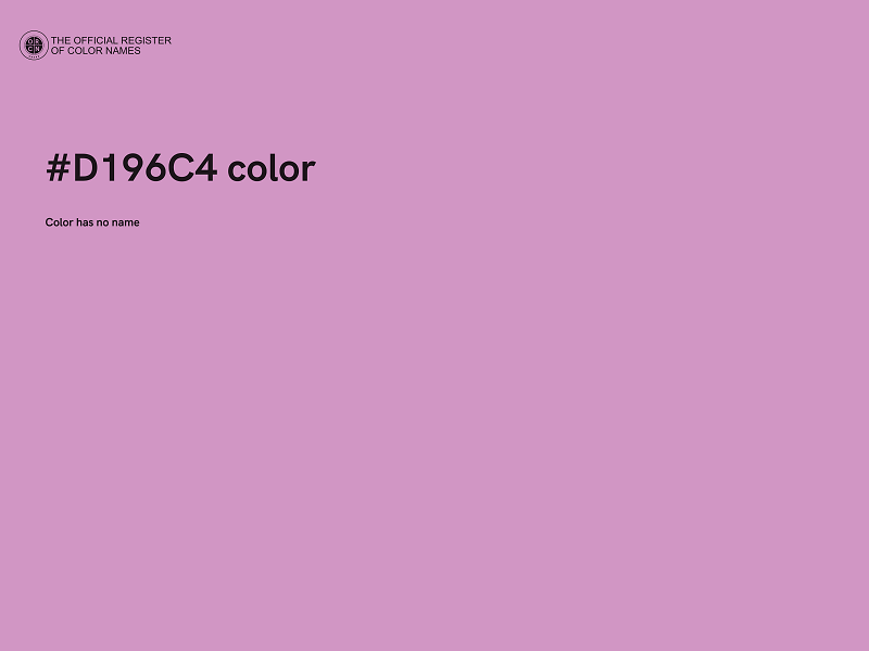 #D196C4 color image