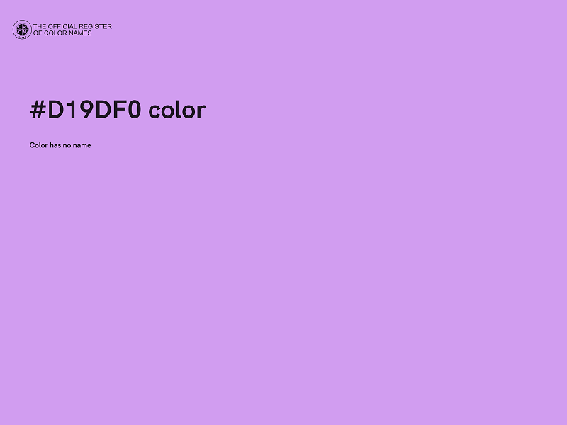 #D19DF0 color image