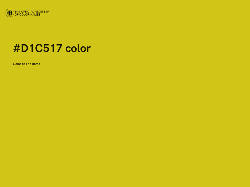 #D1C517 color image