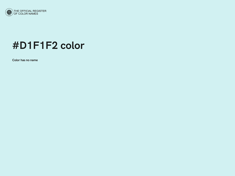 #D1F1F2 color image