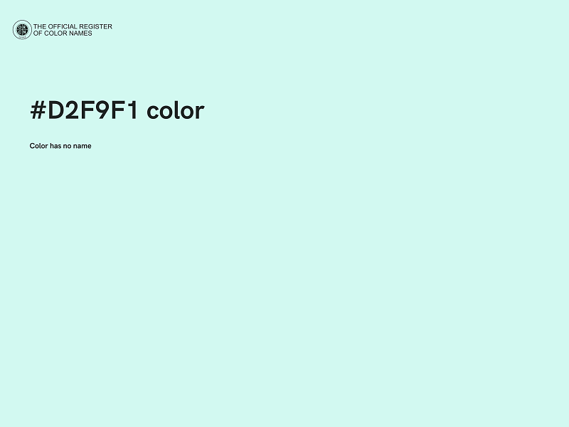 #D2F9F1 color image