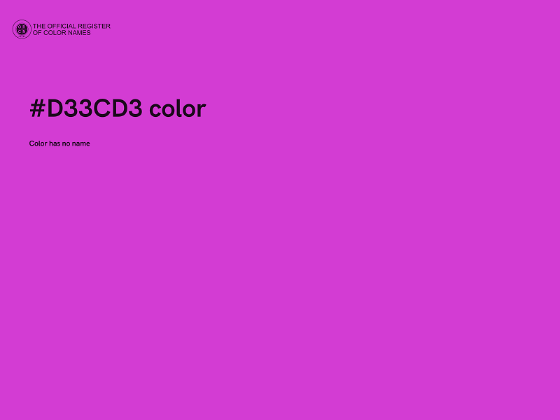 #D33CD3 color image