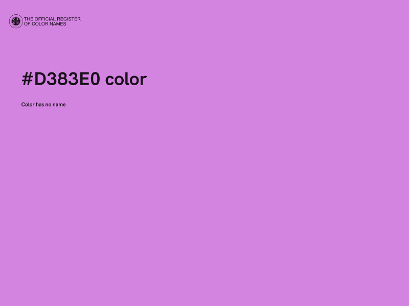 #D383E0 color image