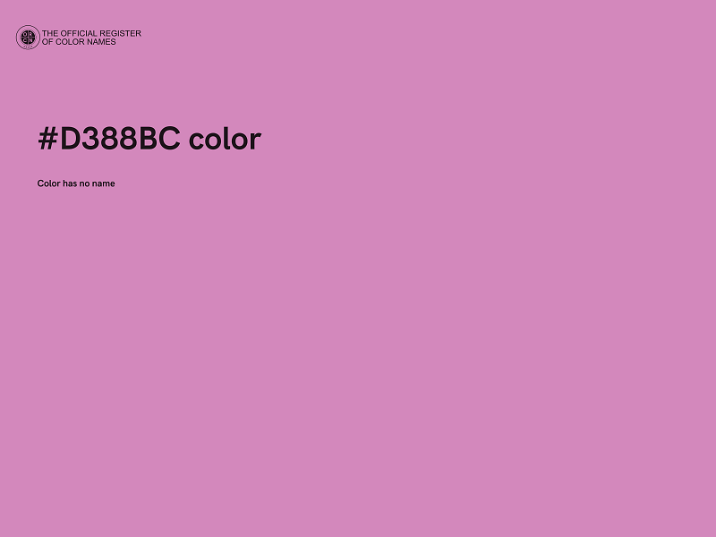 #D388BC color image