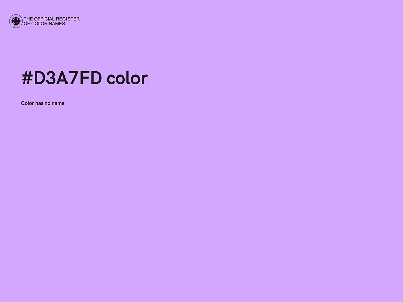 #D3A7FD color image