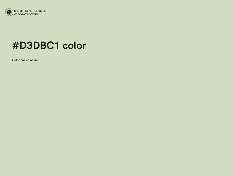 #D3DBC1 color image