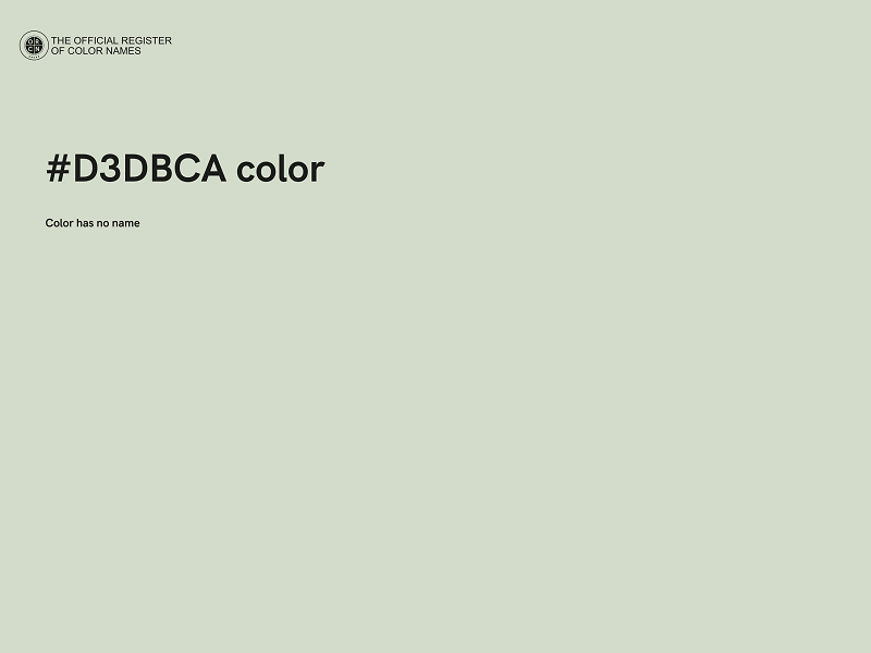 #D3DBCA color image