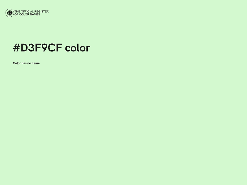 #D3F9CF color image