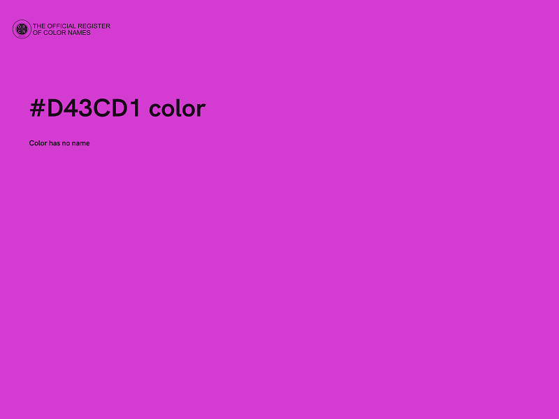 #D43CD1 color image