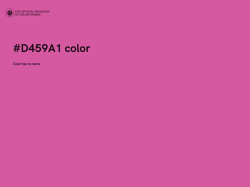 #D459A1 color image