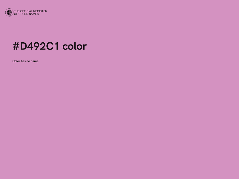 #D492C1 color image