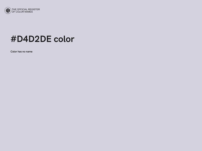 #D4D2DE color image