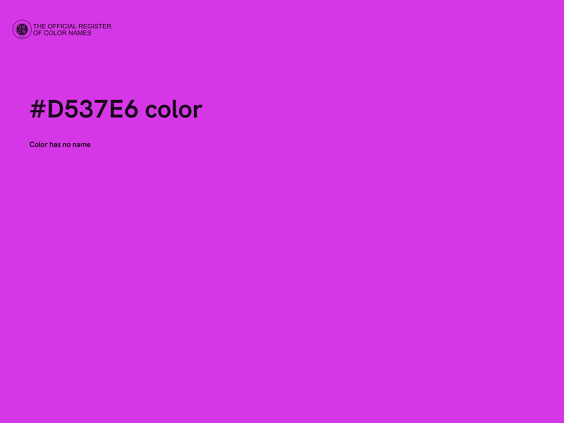 #D537E6 color image