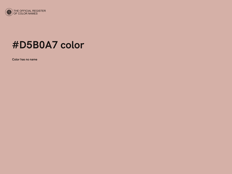 #D5B0A7 color image