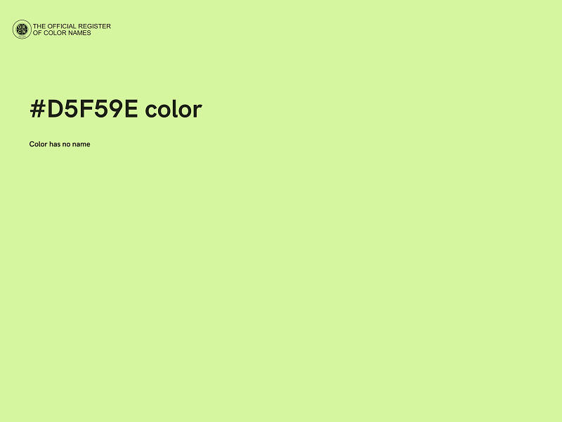 #D5F59E color image