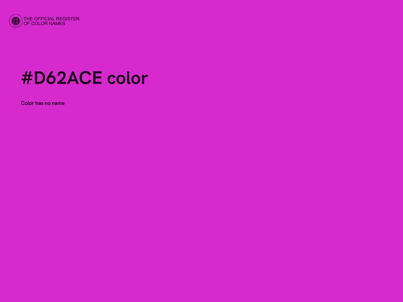 #D62ACE color image