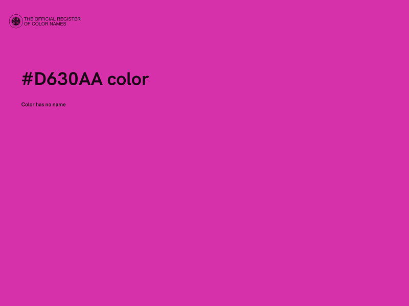 #D630AA color image